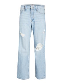 Jack & Jones JJIEDDIE JJORIGINAL SBD 102 Jeansy o kroju loose -Blue Denim - 12236073