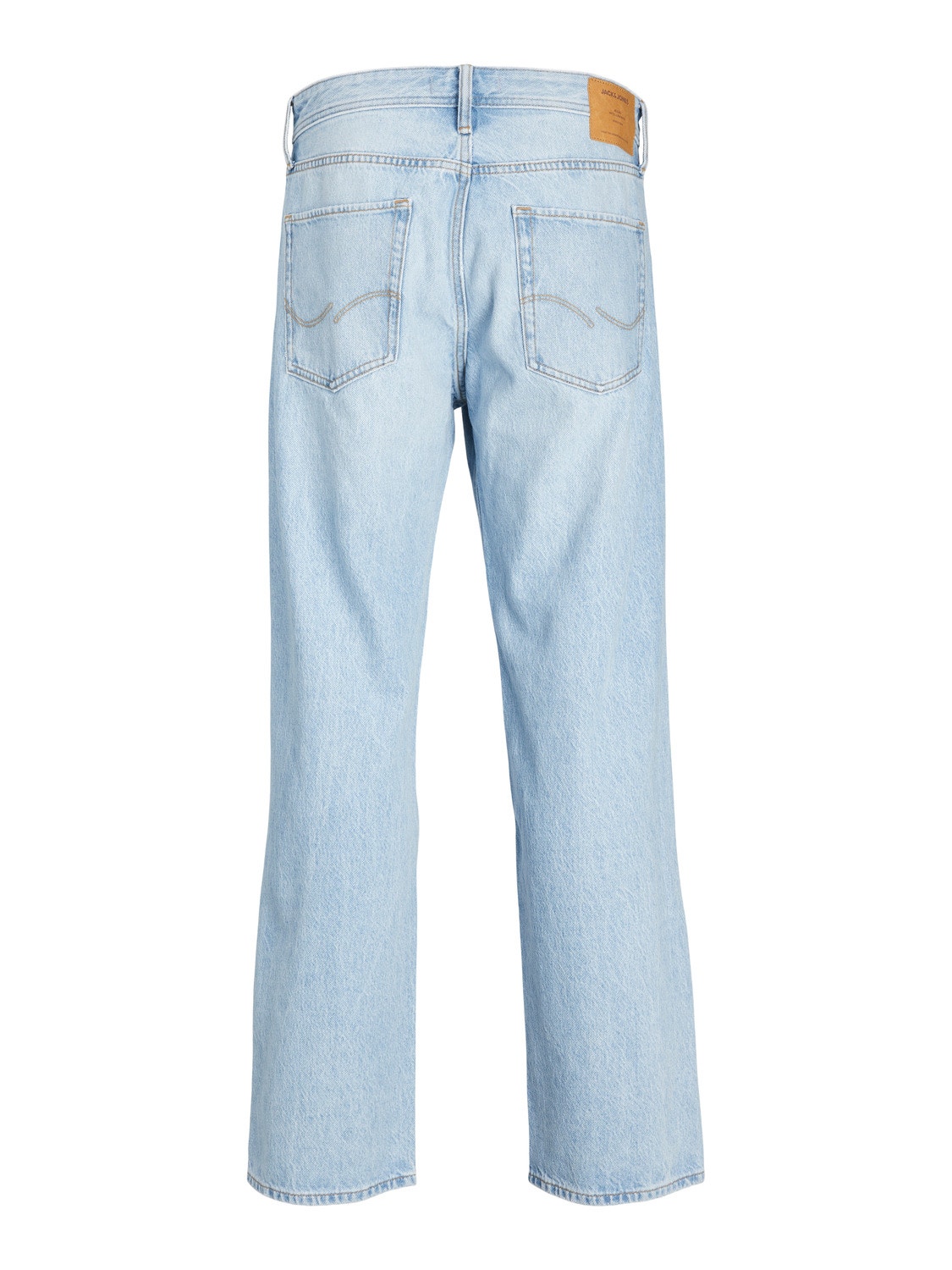 Jack & Jones JJIEDDIE JJORIGINAL SBD 102 Jeansy o kroju loose -Blue Denim - 12236073