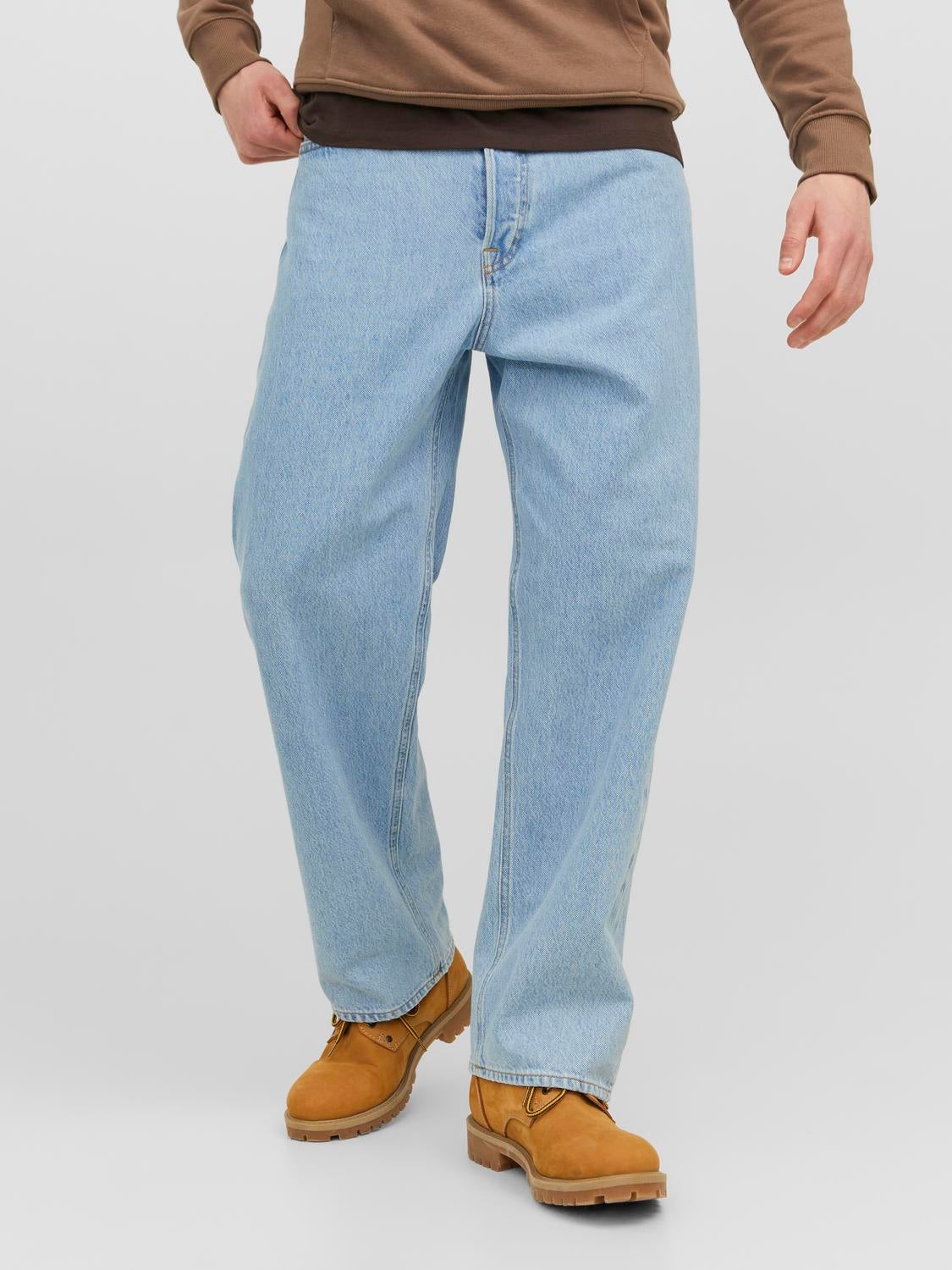 JJIALEX JJORIGINAL SBD 301 Baggy fit jeans, Medium Blue