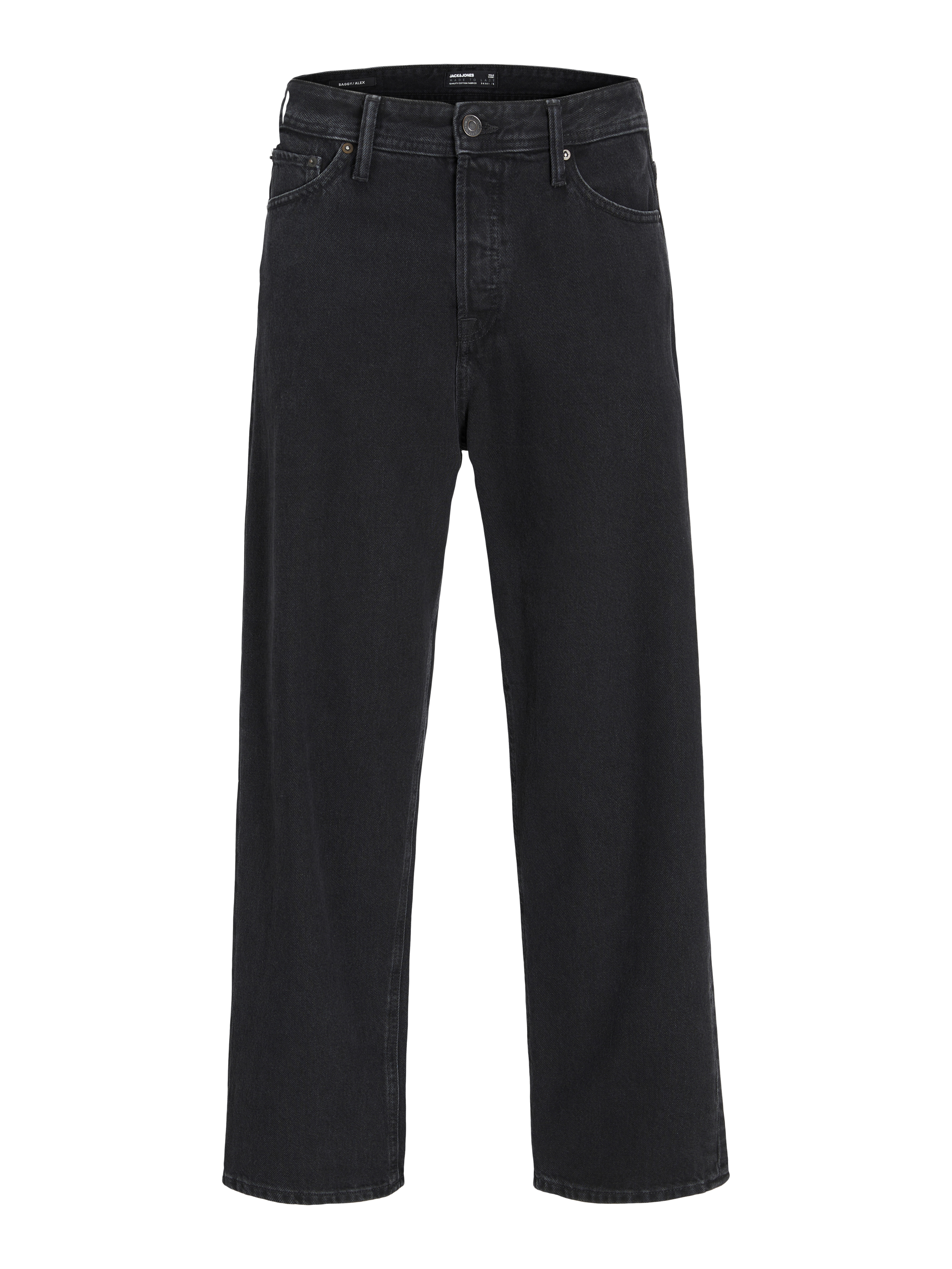 Jack & Jones JJIALEX JJORIGINAL SBD 306 Baggy fit Teksad -Black Denim - 12236089