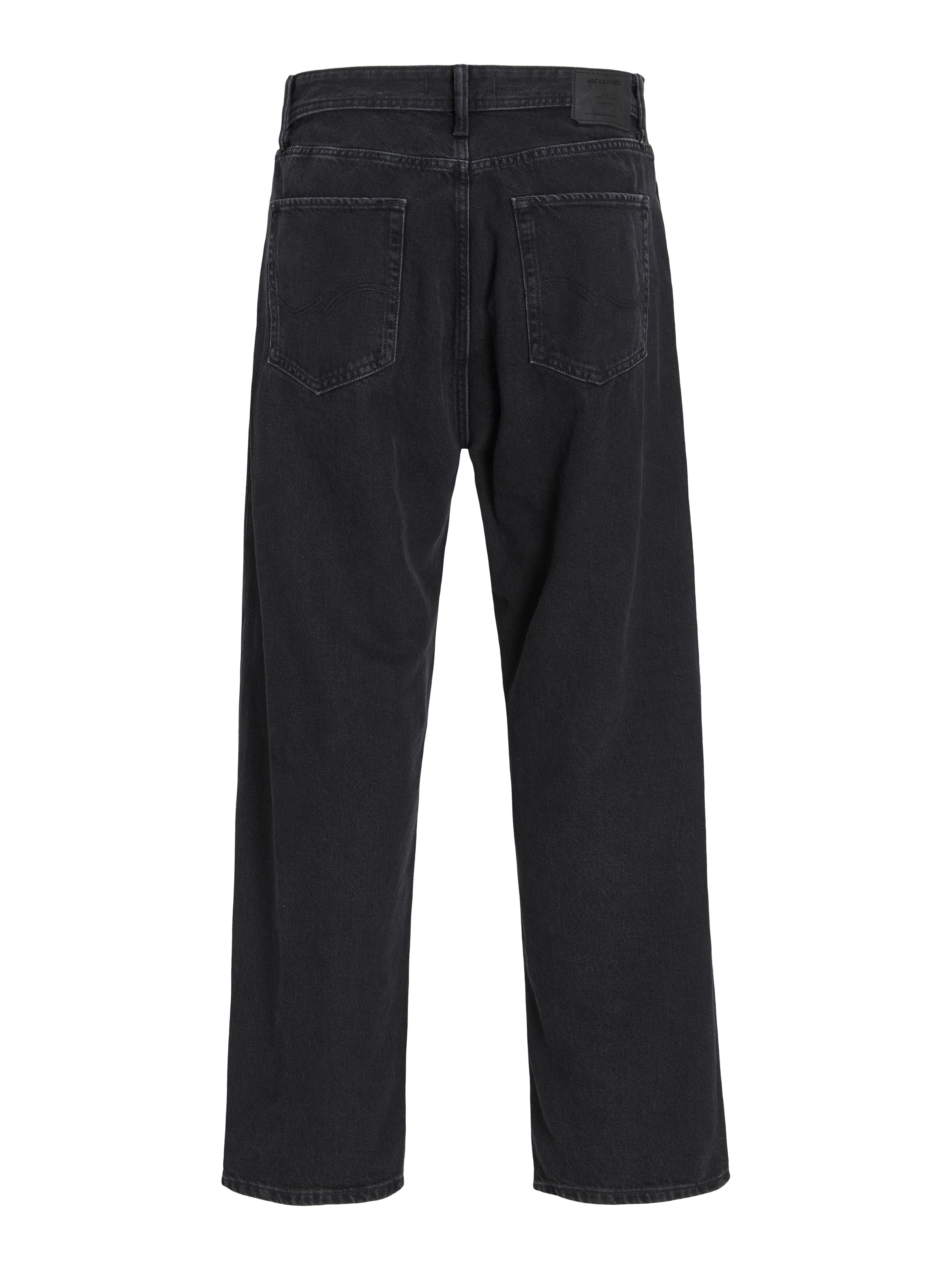 Jack & Jones JJIALEX JJORIGINAL SBD 306 Baggy fit farmer -Black Denim - 12236089