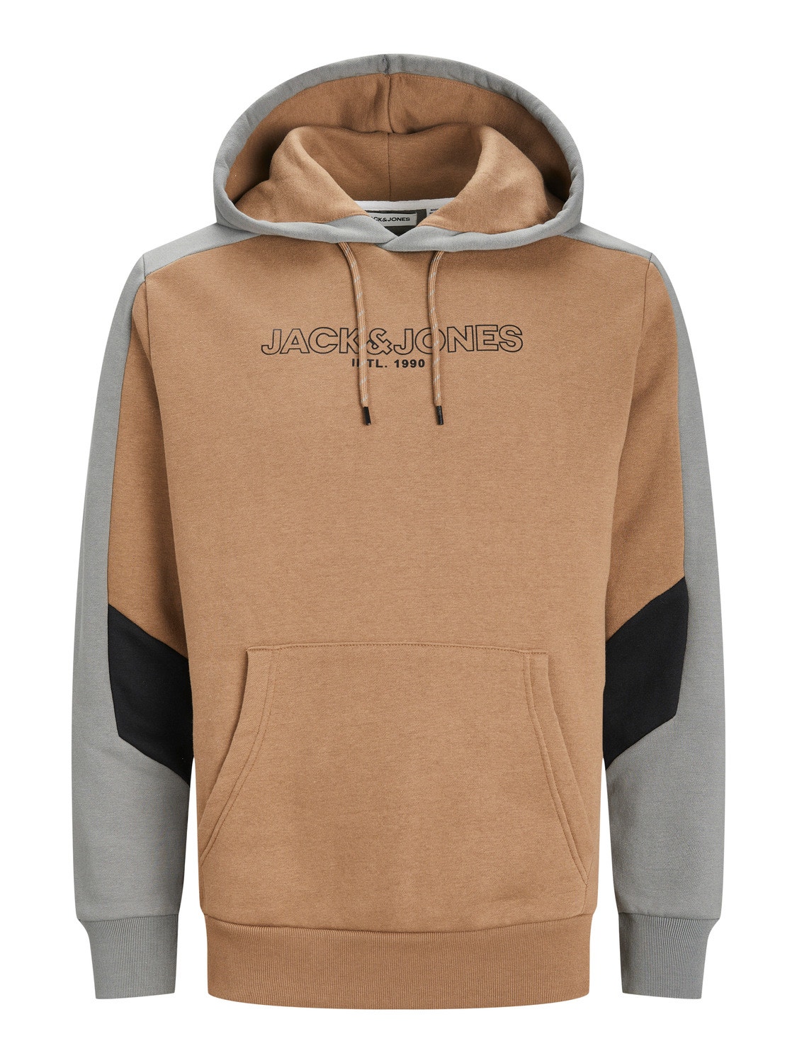 Jack and jones colour block hoodie Clearance