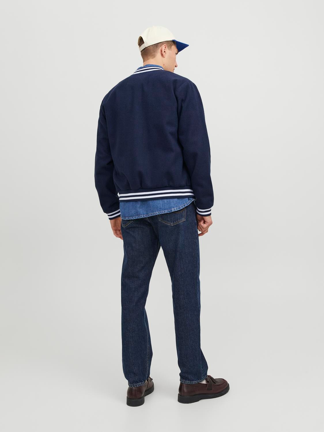 Jack & Jones Μπουφάν Bomber -Navy Blazer - 12236161