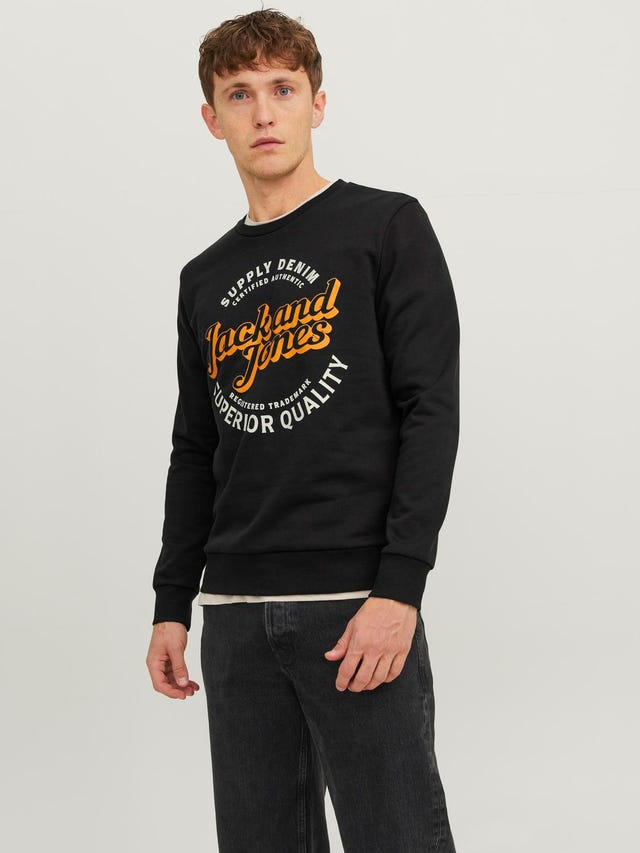 Jack & Jones Logó Személyzeti nyakú pulóver - 12236177