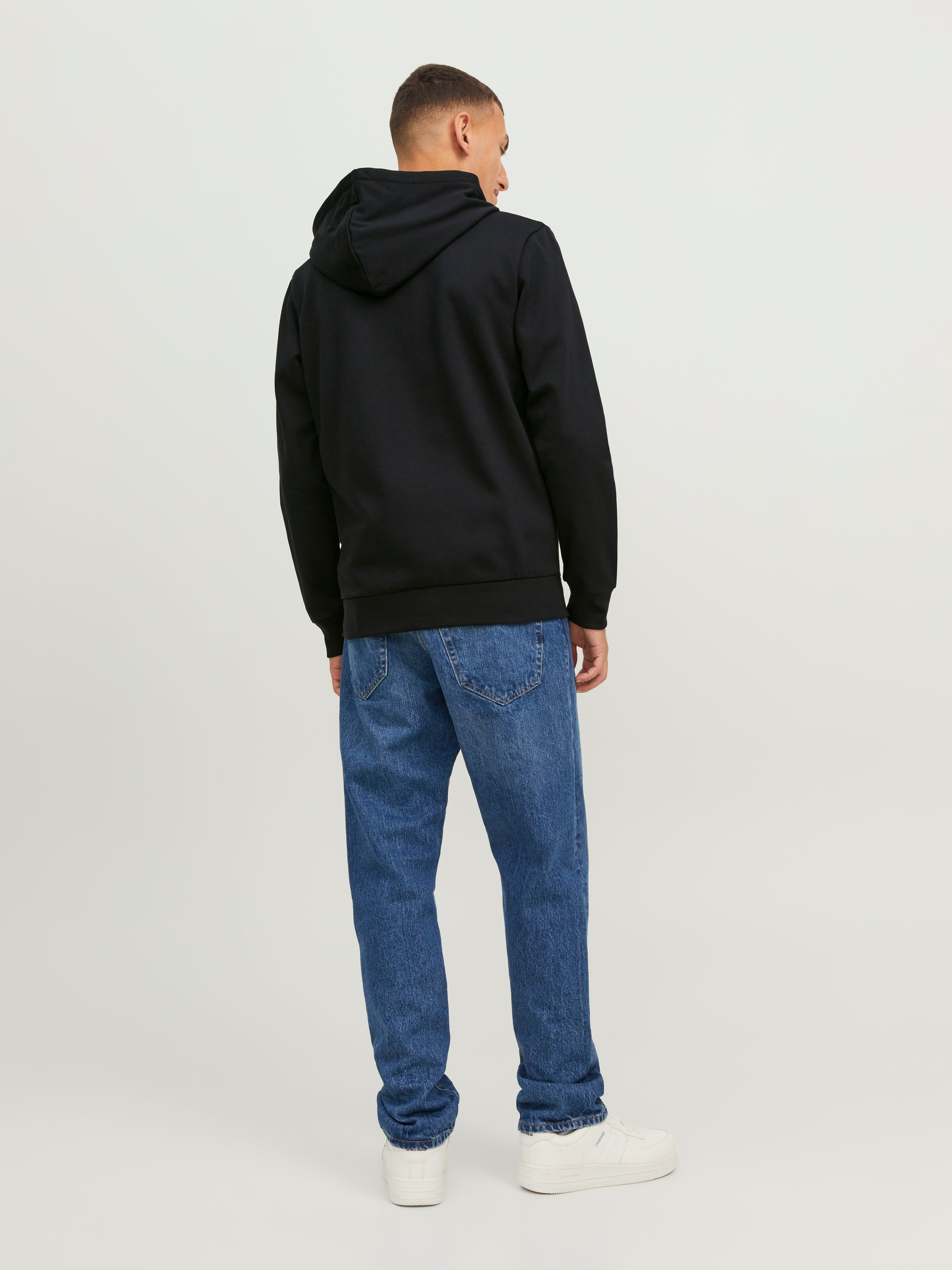 Jack and jones sales zip hoodie