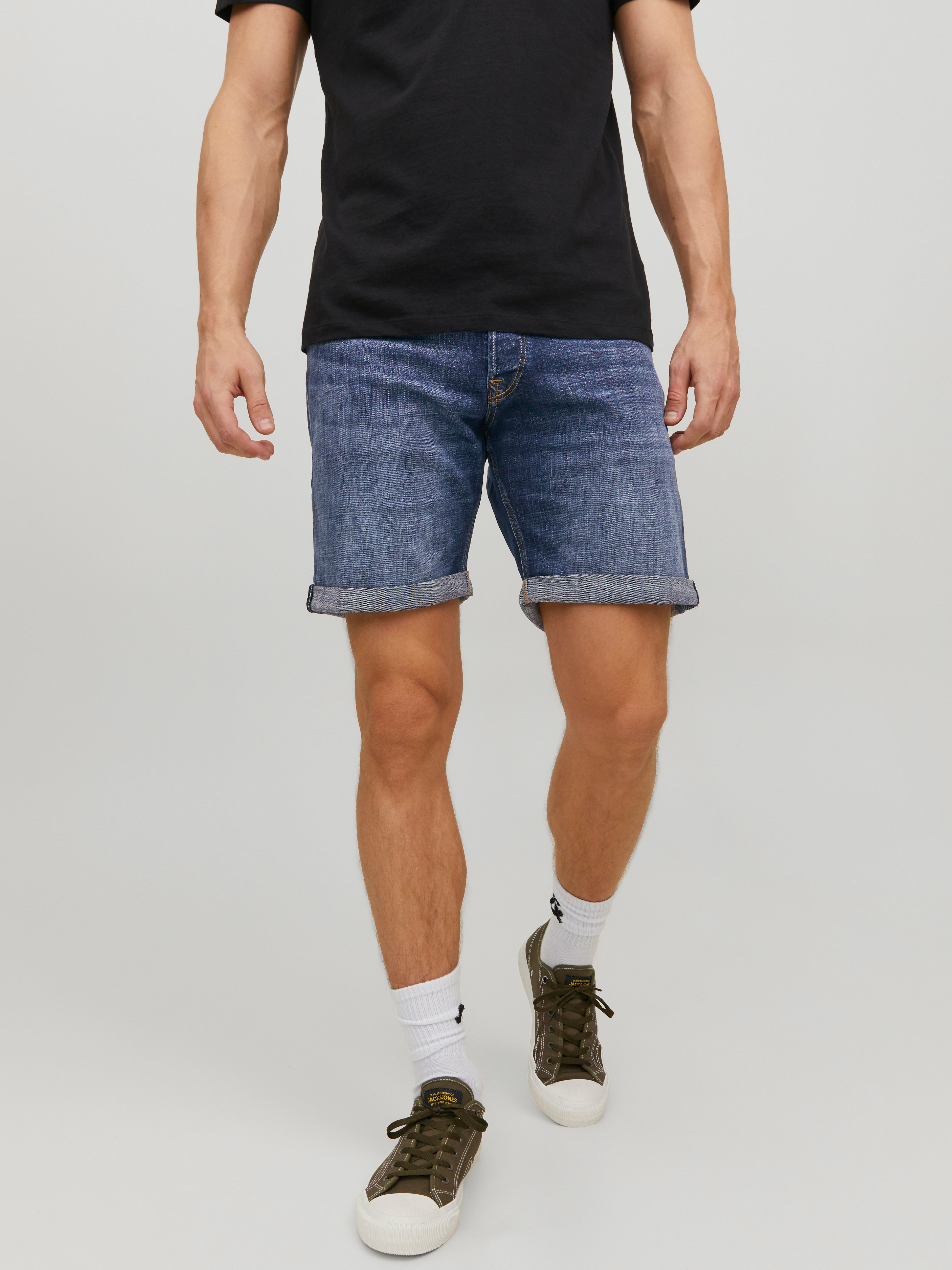 Men's relaxed sale fit denim shorts