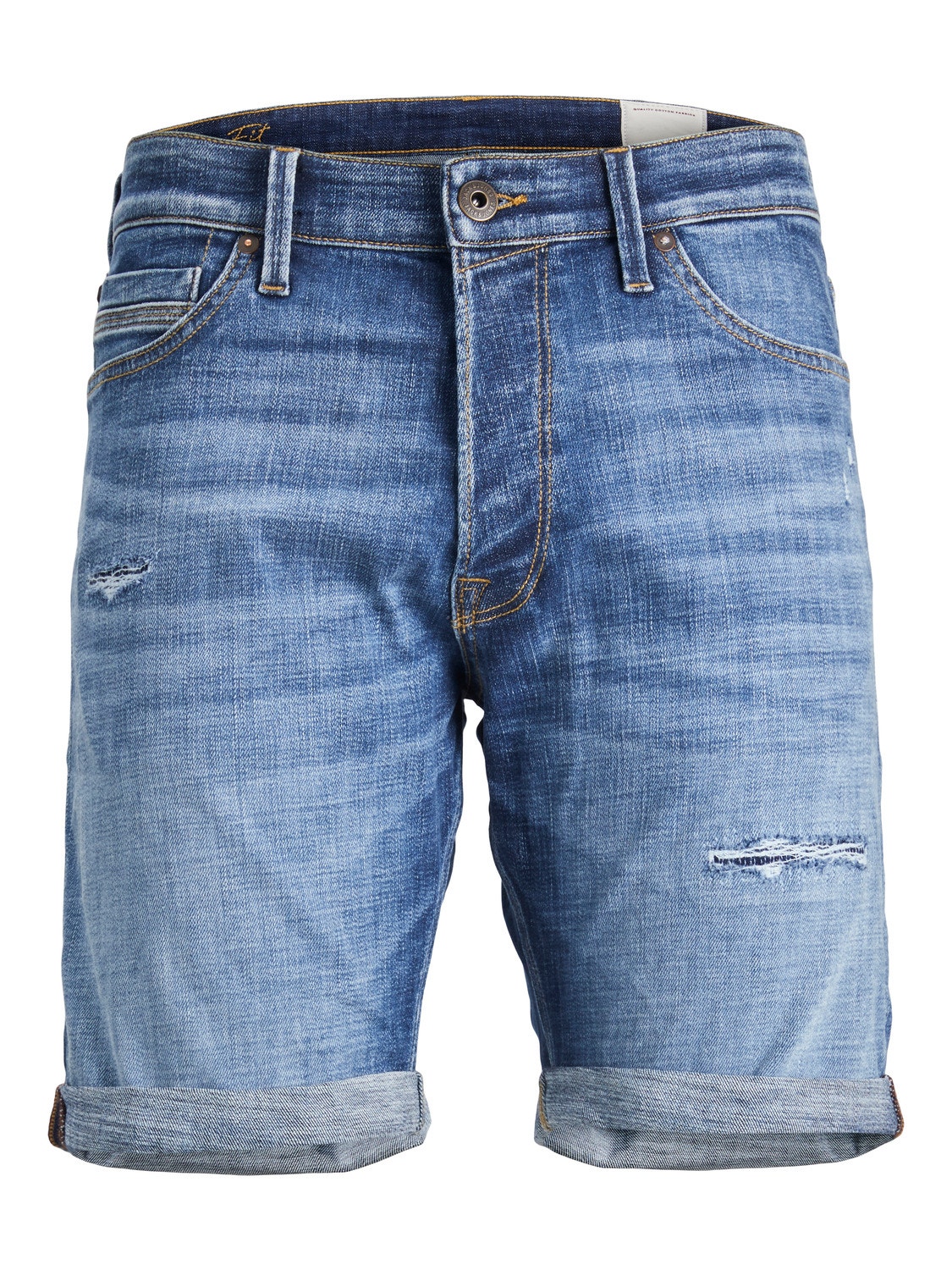 Jack & Jones Relaxed Fit Jeans Shorts -Blue Denim - 12236196