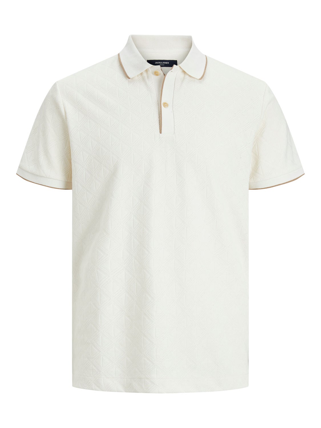 Plain white t shirt with sale collar