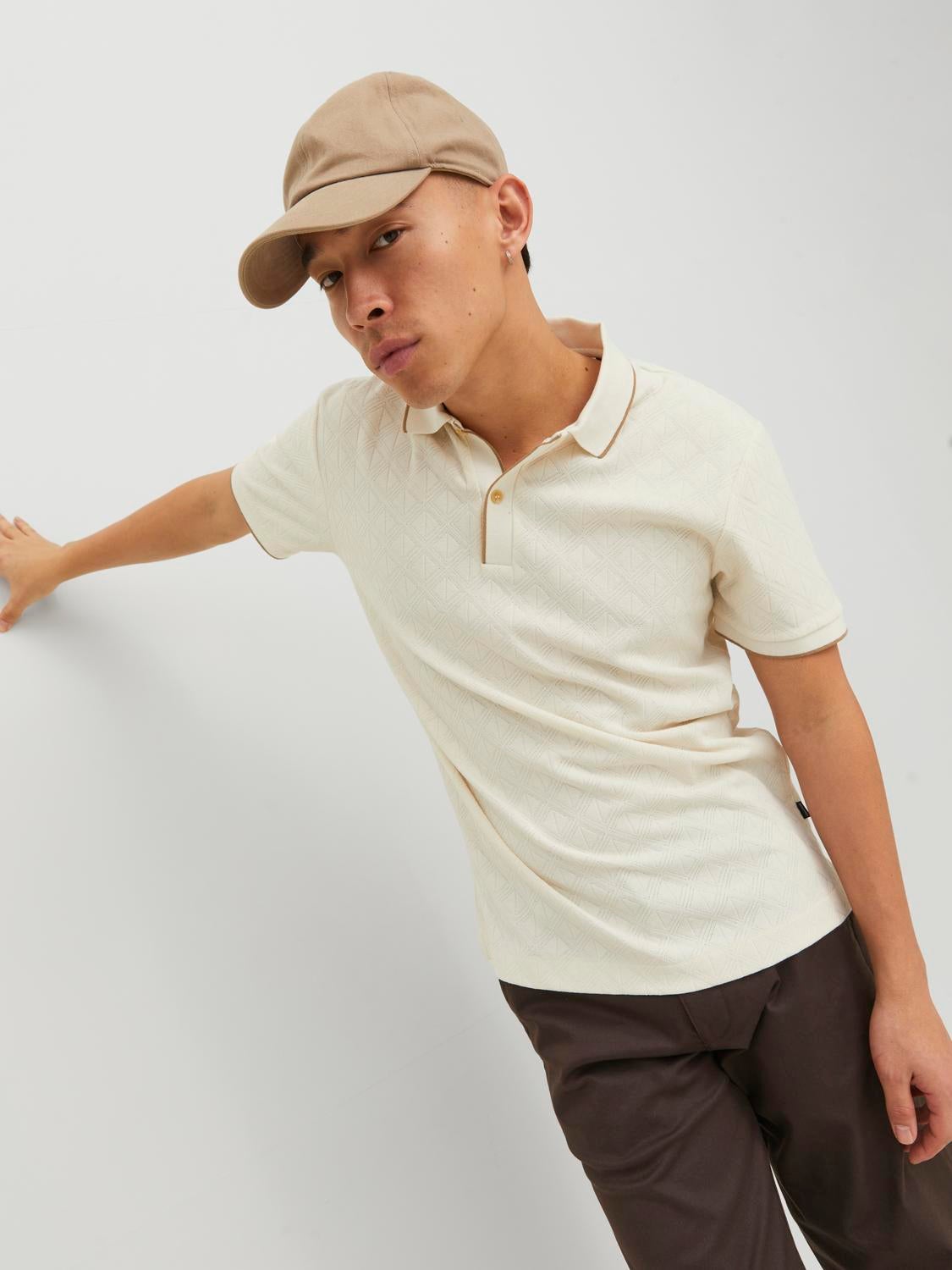 Plain collar t clearance shirt