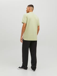 Jack & Jones Camiseta polo Liso Cuello de camisa -Celadon Green - 12236235