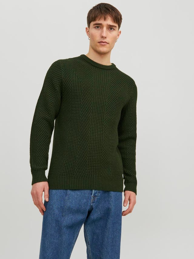 Jack & Jones Maglione con collo a girocollo - 12236286