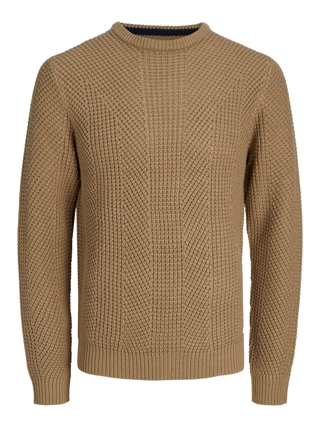 Jack & Jones Effen Gebreide trui met ronde hals -Otter - 12236286