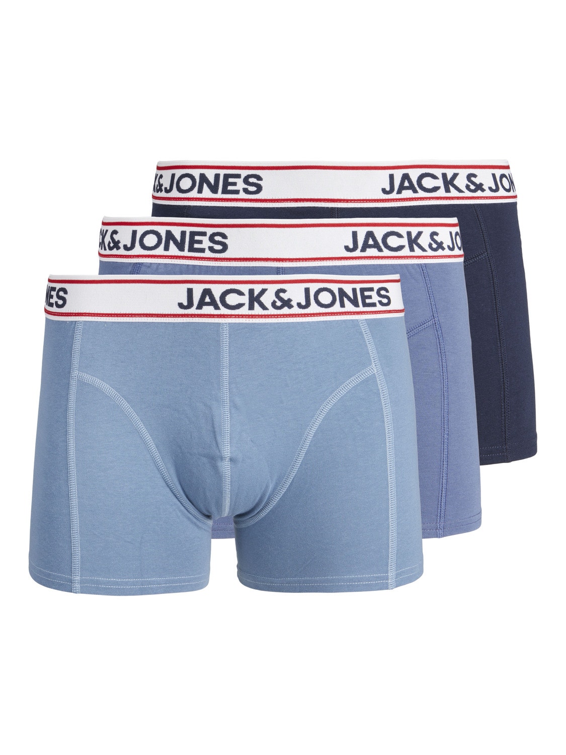 Jack & Jones Confezione da 3 Boxer -Navy Blazer - 12236291