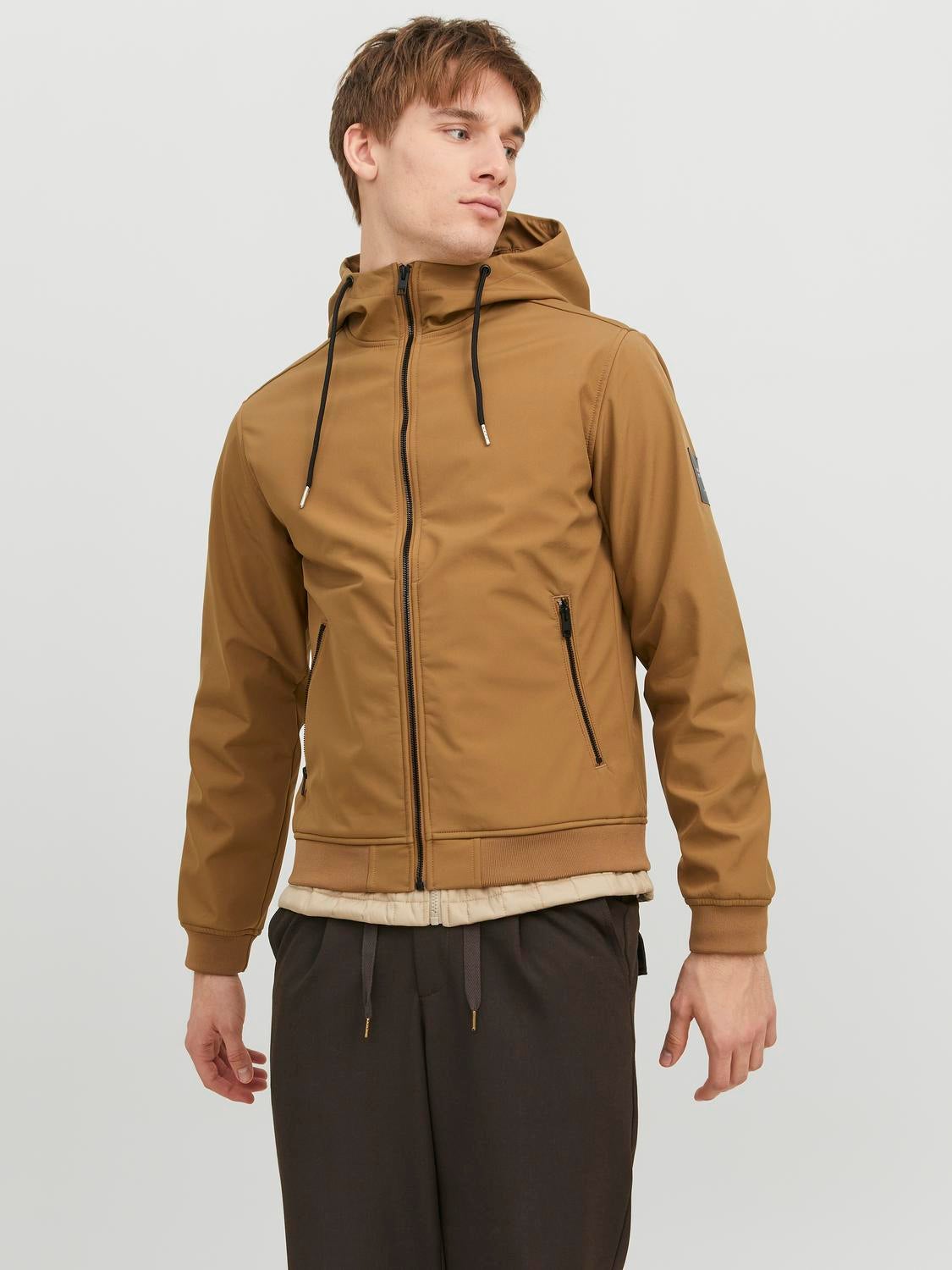 Softshell jacket Medium Brown Jack Jones