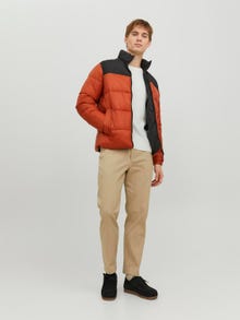 Jack & Jones Yksivärinen Pyöreäkauluksinen neulepusero -Cloud Dancer - 12236304