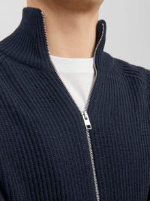 Jack & Jones Plain Zip Jumper -Navy Blazer - 12236310