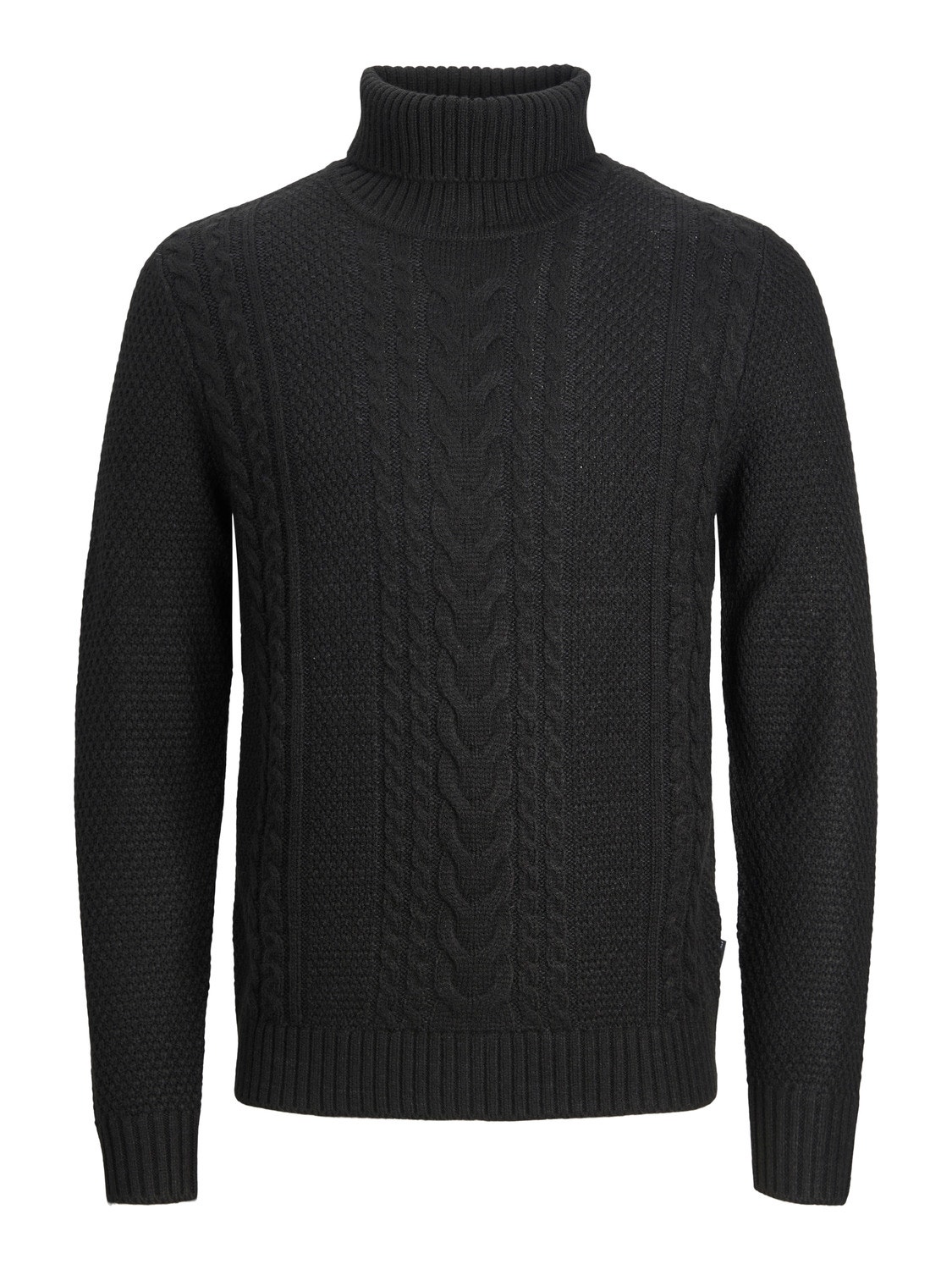 Jack & Jones Bez vzoru Rolák -Black - 12236315