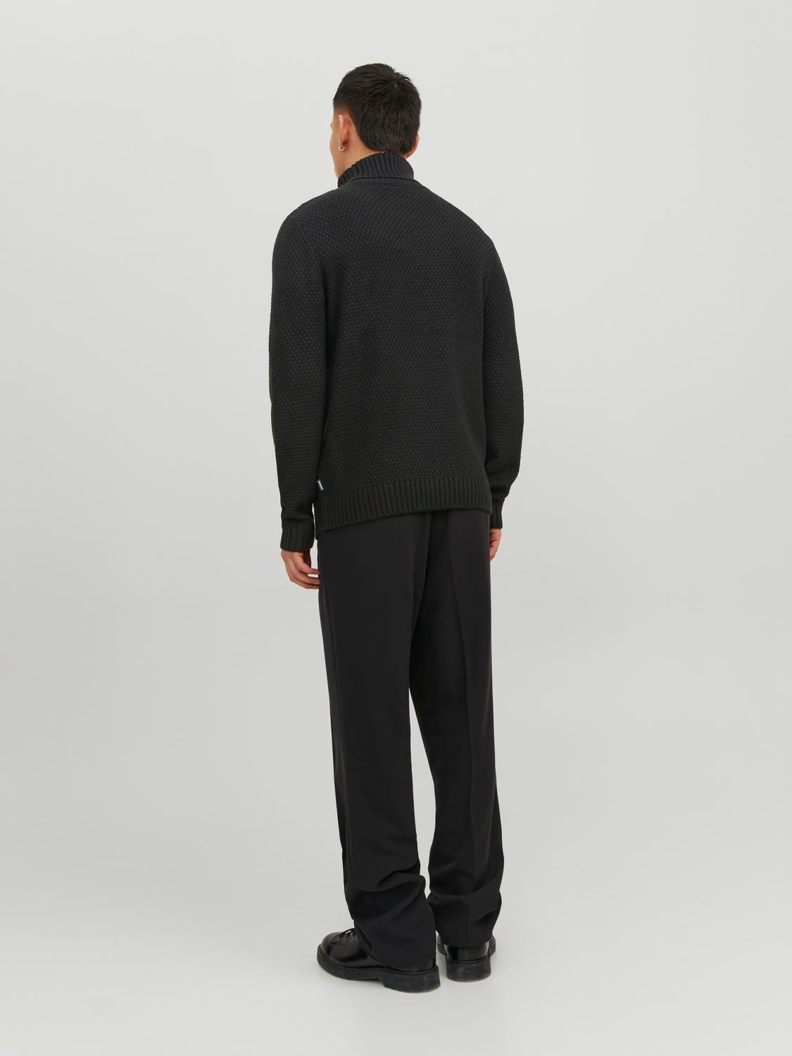 Jack & Jones Plain Turtleneck -Black - 12236315