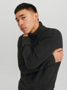 Jack & Jones Plain Turtleneck -Black - 12236315