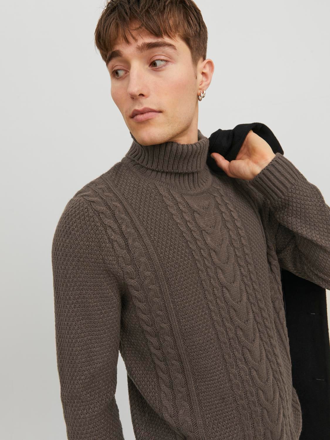 Roll Neck Jumpers for Men | Turtleneck & High Neck | JACK & JONES