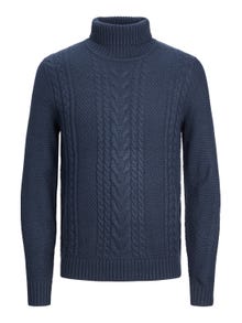 Jack & Jones Yksivärinen POOLONEULE -Sky Captain - 12236315