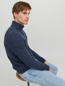 Jack & Jones Yksivärinen POOLONEULE -Sky Captain - 12236315