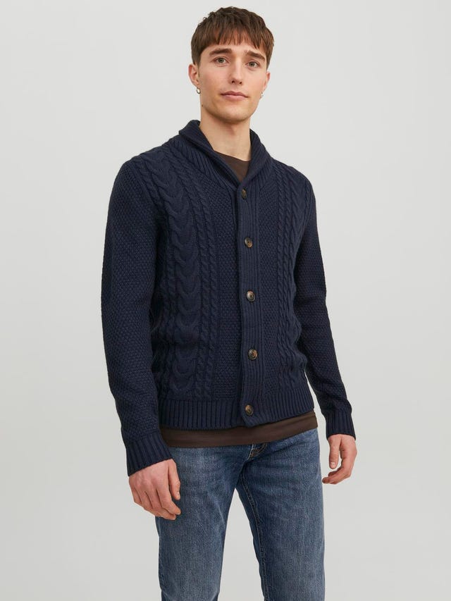 Jack & Jones Plain Knitted cardigan - 12236318