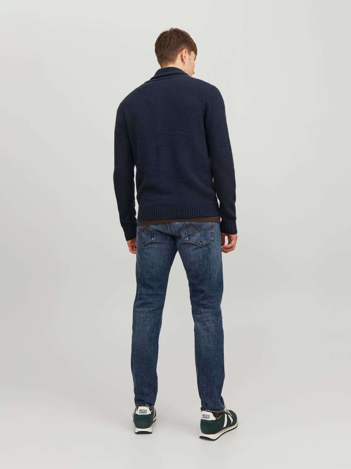 Jack & Jones Πλεκτή ζακέτα -Sky Captain - 12236318