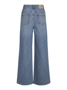 JJXX JXTOKYO WIDE HW JEANS R6031 DNM NOOS -Medium Blue Denim - 12236326