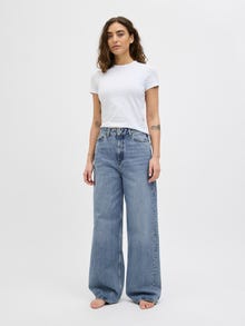 JJXX JXTOKYO WIDE HW JEANS R6031 DNM NOOS -Medium Blue Denim - 12236326