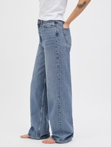 JJXX JXTOKYO WIDE HW JEANS R6031 DNM NOOS -Medium Blue Denim - 12236326