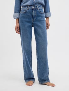JJXX JXSEVILLE LOOSE MW JEANS C5037 DNM NOOS -Medium Blue Denim - 12236352