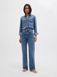 JJXX JXSEVILLE LOOSE MW JEANS C5037 DNM NOOS -Medium Blue Denim - 12236352