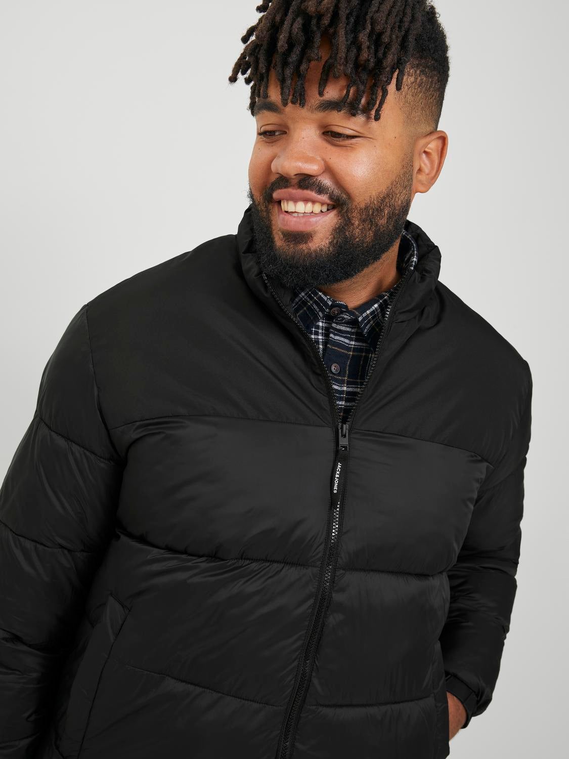 Jack and jones hot sale long puffer jacket