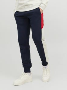 Jack & Jones Slim Fit Spodnie dresowe -Navy Blazer - 12236372