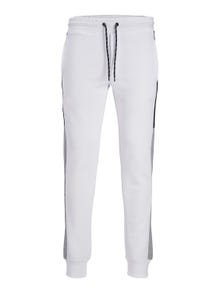 Jack & Jones Pantalon de survêtement Slim Fit -White - 12236372