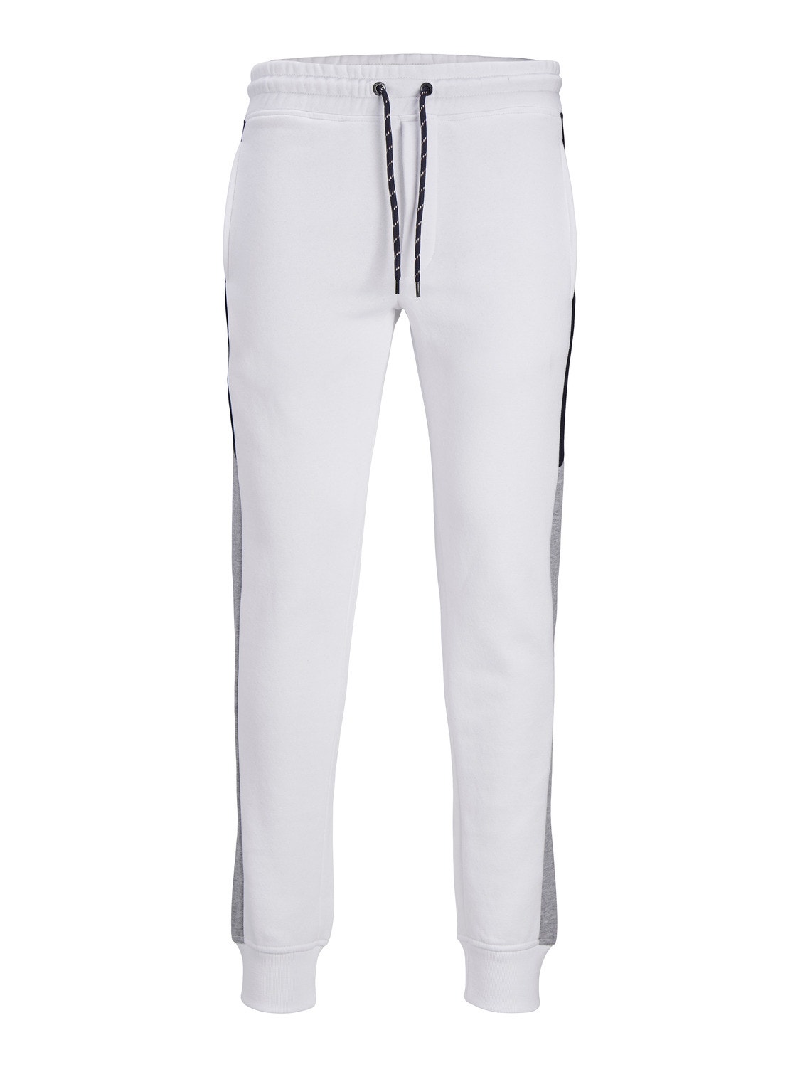 Jack & Jones Slim Fit Spodnie dresowe -White - 12236372