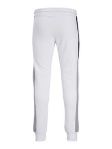 Jack & Jones Pantaloni in felpa Slim Fit -White - 12236372