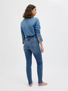 JJXX JXBERLIN SLIM HW JEANS C2044 DNM NOOS -Dark Blue Denim - 12236395