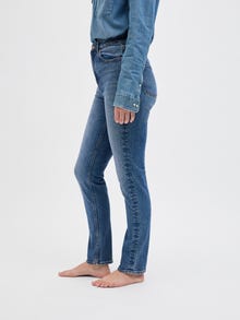 JJXX JXBERLIN SLIM HW JEANS C2044 DNM NOOS -Dark Blue Denim - 12236395