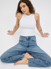 JJXX JXLISBON MOM HW JEANS C4046 DNM NOOS -Light Blue Denim - 12236405