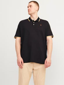 Jack & Jones Plus Size T-shirt Liso -Black - 12236435