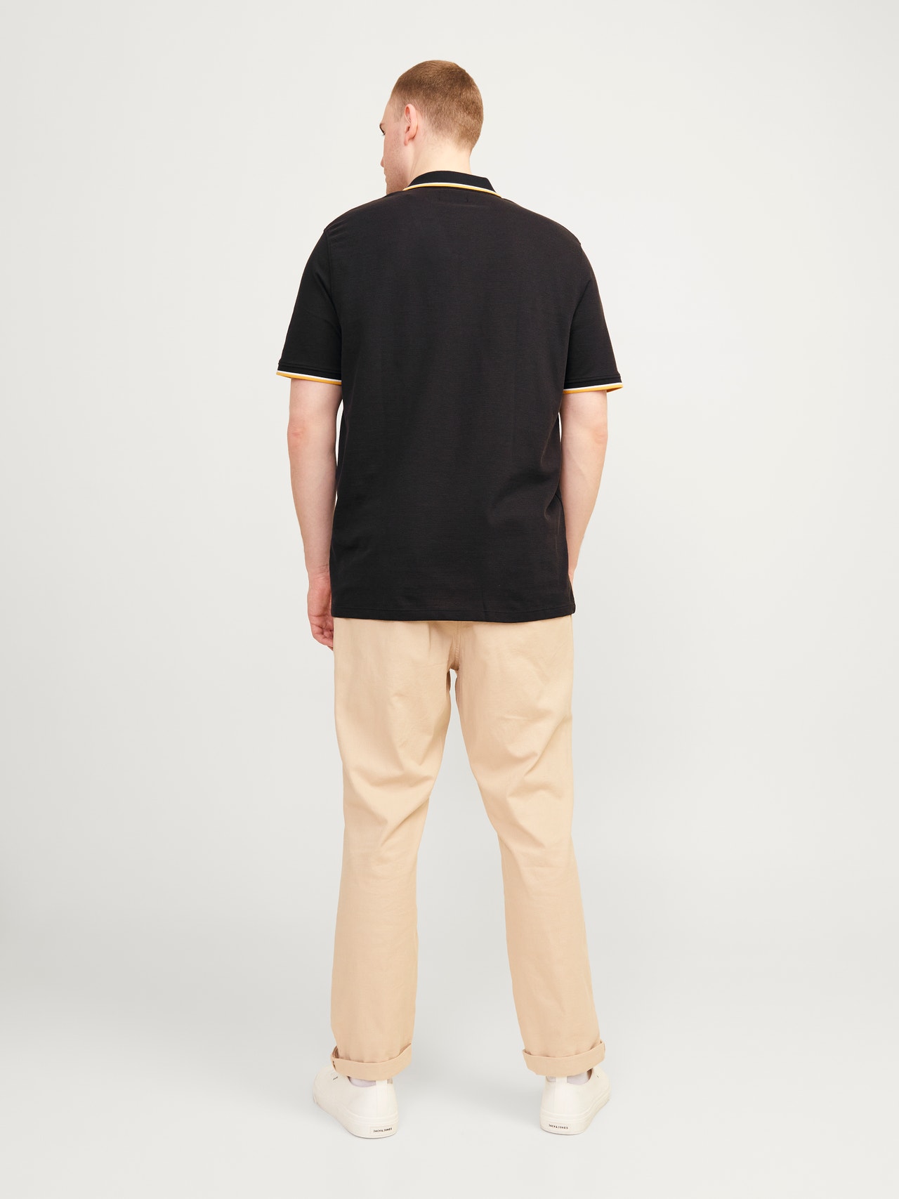 Jack & Jones Plus Size Vanlig T-skjorte -Black - 12236435