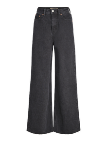 JJXX JXTOKYO WIDE RH HW JEANS R6054 DNM NOOS -Black Denim - 12236442