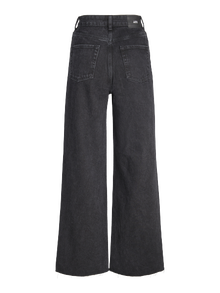 JJXX JXTOKYO WIDE RH HW JEANS R6054 DNM NOOS -Black Denim - 12236442