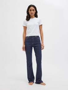 JJXX JXTURIN BOOTCUT HW JEANS C7057 DNM NOOS -Dark Blue Denim - 12236445