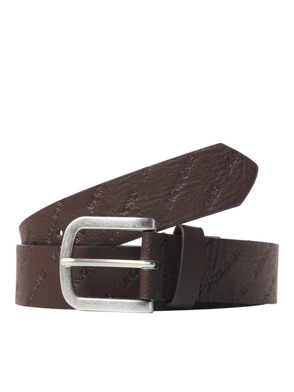 Jack & Jones Faux leather Belt -Brown Stone - 12236466