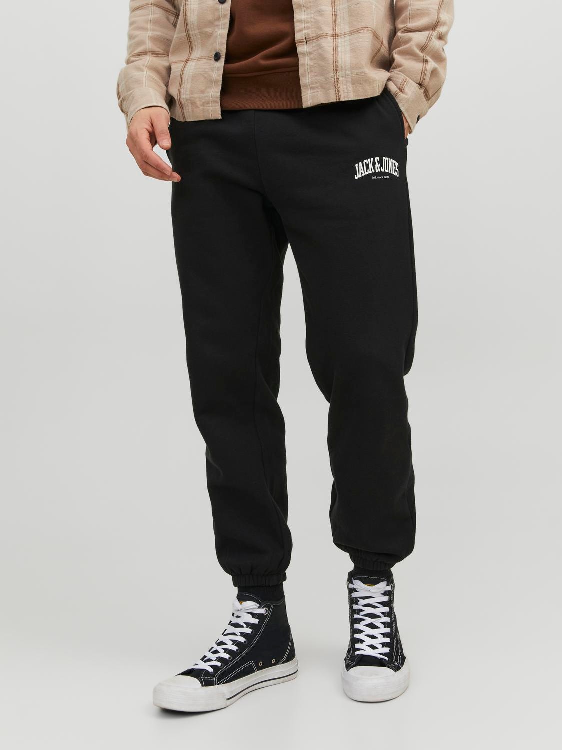 Jack & Jones Loose Fit Prakaituojančios kelnės -Black - 12236479