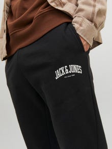 Jack & Jones Loose Fit Collegehousut -Black - 12236479