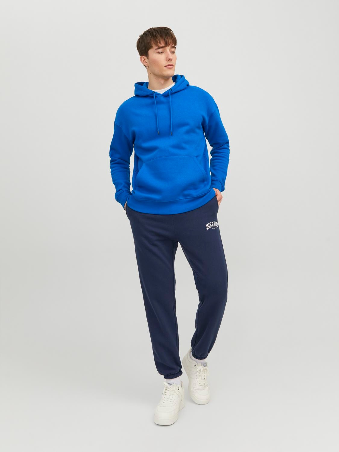 Jack & Jones Loose Fit Joggers -Navy Blazer - 12236479